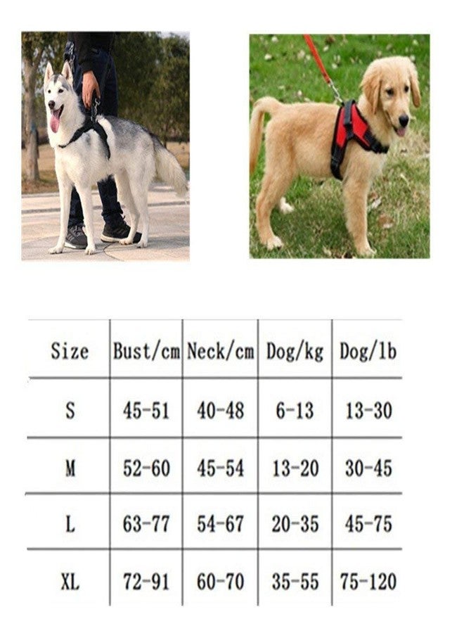 Pet Guard سترة حماية للكلاب، قابلة للتعديل، مبطنة، مزودة بخياطة عاكسة ومقبض لسهولة التحكم، مناسبة للكلاب أثناء التدريب والمشي، مقاس متوسط - قطعة واحدة، قد يختلف اللون - Image 4